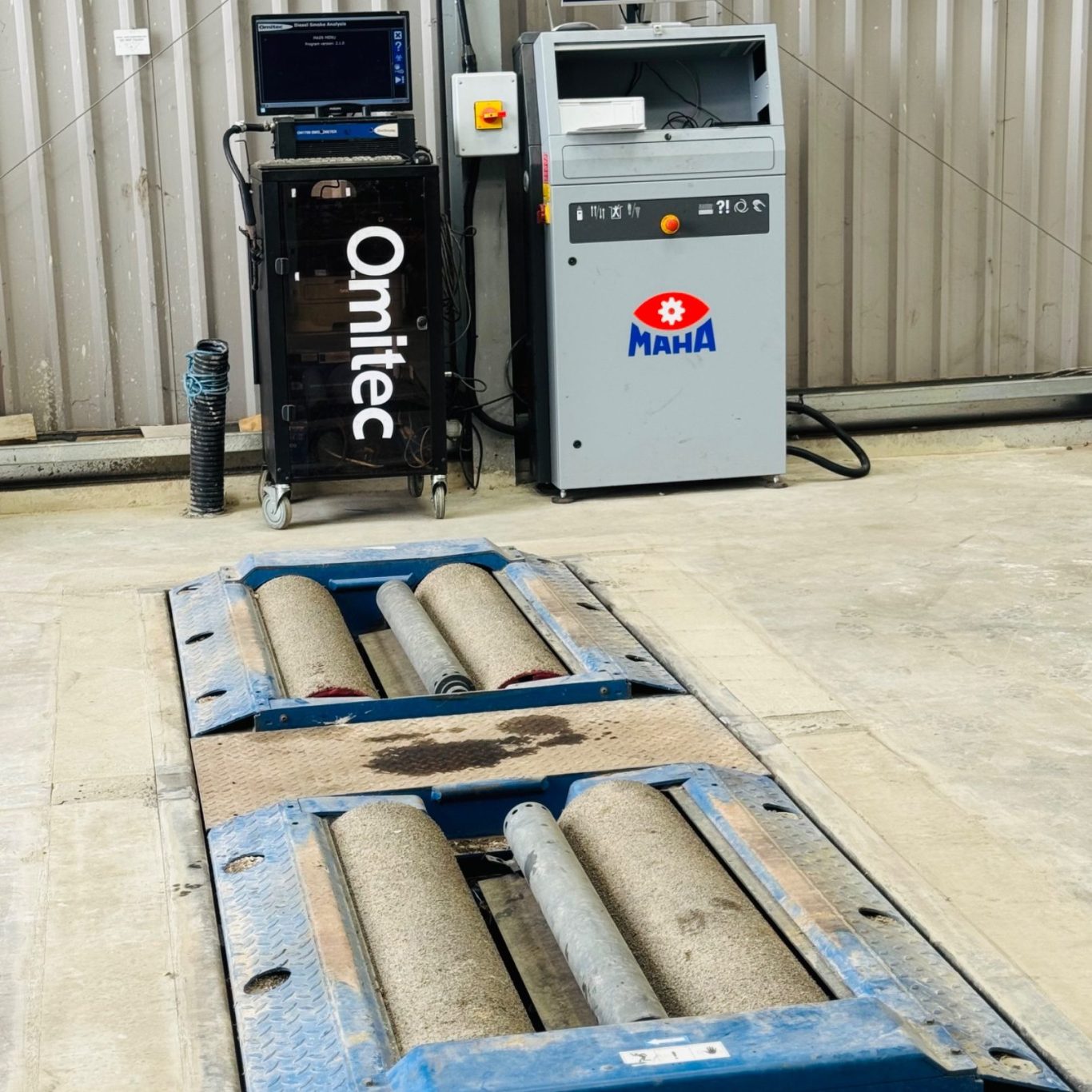 Calibrated brake rollers and laden test trailer to keep your vehicles safe and compliant